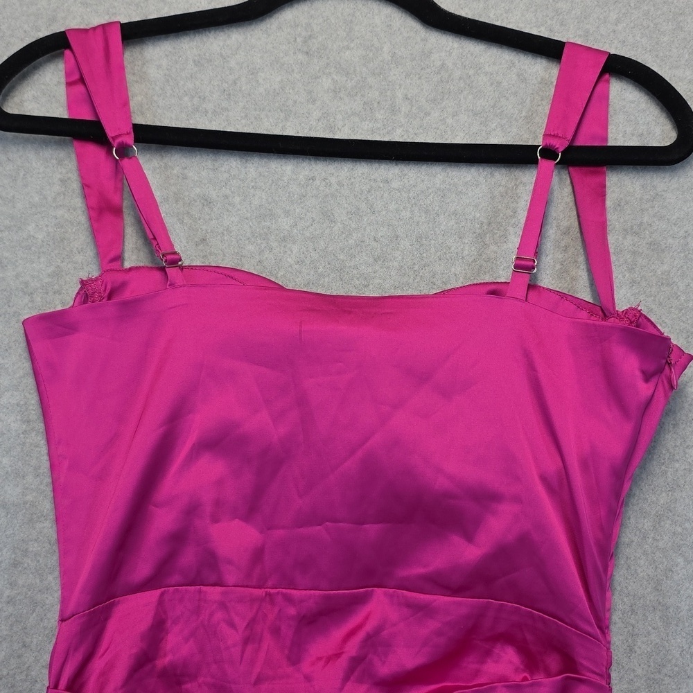 Fashion Nova Fuchsia Bustier Dress NWT - Picture 10 of 14